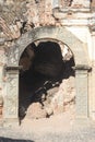 Ruins of the Recoleccion church at Antigua Royalty Free Stock Photo