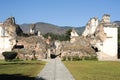 Ruins of the Recoleccion church at Antigua Royalty Free Stock Photo