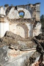 Ruins of the Recoleccion church at Antigua Royalty Free Stock Photo