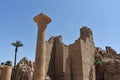 Karnak Temple Complex in Luxor, Egypt. Royalty Free Stock Photo