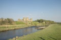 Ruins of Rhuddlan Castle in North Wales, UK Royalty Free Stock Photo