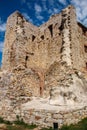 Ruins of the Rocca Aldobrandesca in Suvereto, Tuscany, Italy Royalty Free Stock Photo