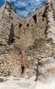 Ruins of the Rocca Aldobrandesca in Suvereto, Tuscany, Italy Royalty Free Stock Photo