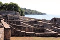 Ruins of the Roman age in N.P. Brioni, Croatia Royalty Free Stock Photo