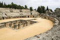 Roman amphitheatre at Italica, Andalusia, Spain