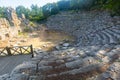 Ruins of Roman amphitheatre in Phaselis, Turkey Royalty Free Stock Photo