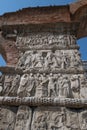 Ruins of Roman Arch of Galerius in the centre of city of Thessaloniki,Greece