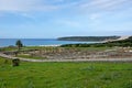 Ruins Roman in bolonia beach