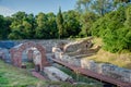 Ruins of roman baths at Hisarya, Bulgaria Royalty Free Stock Photo