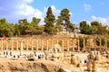 Ruins of Roman city Gerasa, Jerash, Jordan