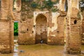 Ruins of the Roman city known as Sala Colonia and the Islamic complex of Chellah, mosque and minaret ruined