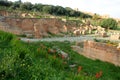 Ruins of Roman city in Rabat Royalty Free Stock Photo