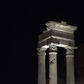 Ruins of roman columns