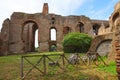 The ruins of the Roman Forum, Italy Royalty Free Stock Photo