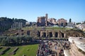 Ruins of Roman forum, Rome