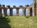 Ruins of Roman great baths in Tlos Royalty Free Stock Photo