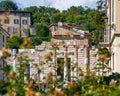 Ruins of the Roman temple Capitolium in Brescia Tempio Capitoli