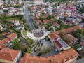 Ruins of Roman theatre of Philippopolis in city of Plovdiv, Bulgaria Royalty Free Stock Photo