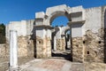 Ruins of Round (Golden) Church, Great Preslav, Bulgaria