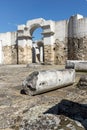 Ruins of Round (Golden) Church, Great Preslav, Bulgaria