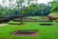 The ruins of the Royal Castle Sigiriya. Royalty Free Stock Photo