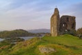 The ruins of the Royal Castle of Tarbert