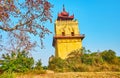 The medieval leaning tower in Ava, Myanmar