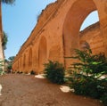 Ruins of the Royal stables in Meknes, Morocco