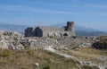 Ruins of Rozafa Castle in Shkoder, Albania Royalty Free Stock Photo
