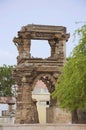 Ruins of the Rudramala or the Rudra Mahalaya Temple, ational mosque, Sidhpur, Patan, Gujarat, India Royalty Free Stock Photo