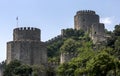 The ruins of Rumeli Hisari at Istanbul in Turkey.