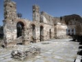 Ruins of Saint Achilleios church Royalty Free Stock Photo