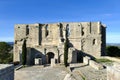 Ruins of Saint-Felix Abbey near the town of Gigean