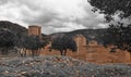 Ruins of of the San JosÃÂ© de los JÃÂ©mez Mission, built in 1621, in the Jemez River Valley