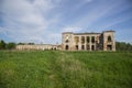 Ruins of Sanguszko Palace Royalty Free Stock Photo