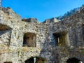 Ruins of the Schattenburg Castle in Feldkirch