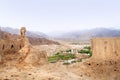 The ruins of Shey Palace complex and Indus Valley in Ladakh, India Royalty Free Stock Photo