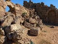 Ruins of Side city, Turkey Royalty Free Stock Photo