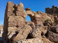 Ruins of Side city, Turkey Royalty Free Stock Photo