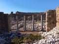 Ruins of Side city, Turkey Royalty Free Stock Photo