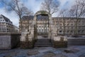 Ruins of the Side Portal of the Roman North Gate - Cologne, Germany Royalty Free Stock Photo