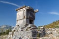 Ruins of Sidyma ancient city Royalty Free Stock Photo