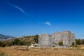 Ruins of Sidyma ancient city Royalty Free Stock Photo