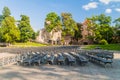 Ruins of Sigulda Medieval Castle, Latv Royalty Free Stock Photo