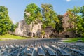 Ruins of Sigulda Medieval Castle, Latv Royalty Free Stock Photo