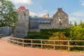 Ruins of Sigulda Medieval Castle, Latv Royalty Free Stock Photo