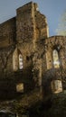 Ruins of Sigulda Medieval Castle, Latvia. Royalty Free Stock Photo