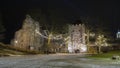 Ruins of Sigulda Medieval Castle, Latvia. Royalty Free Stock Photo