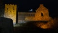 Ruins of Sigulda Medieval Castle, Latvia. Royalty Free Stock Photo