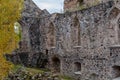 Ruins of Sigulda Medieval Castle  Latvia Royalty Free Stock Photo